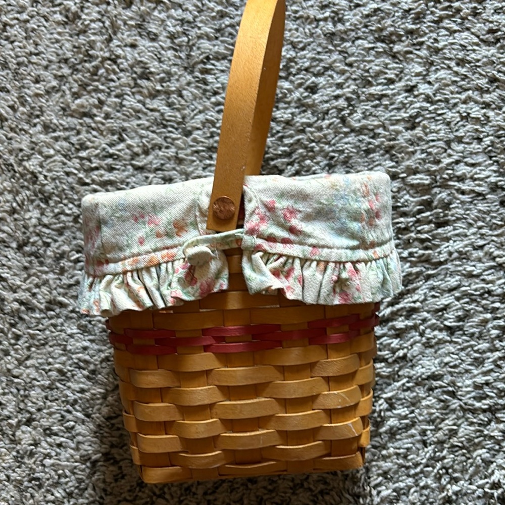 Longaberger Love Notes Basket